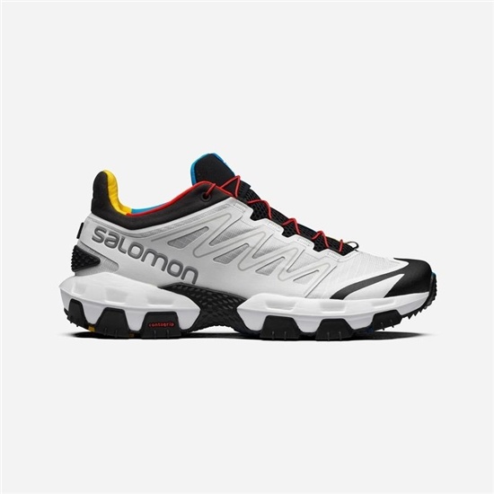 Salomon Xa Pro Street Men's Trail Running Shoes White / Black | HDMG85720