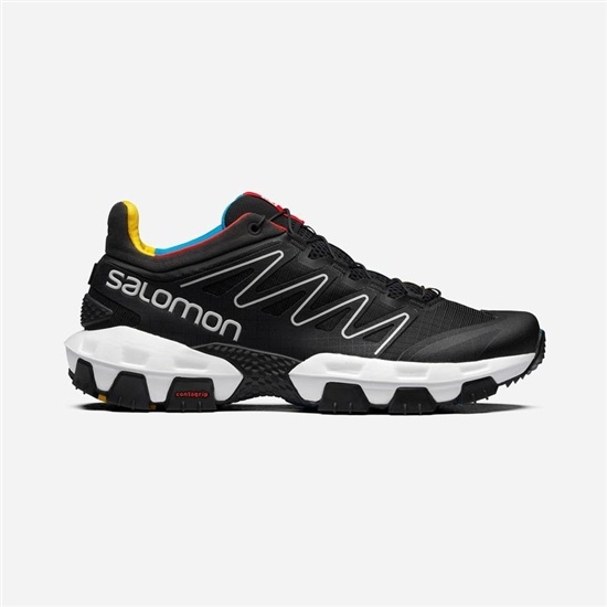 Salomon Xa Pro Street Men's Trail Running Shoes Black / White | KOGY26730