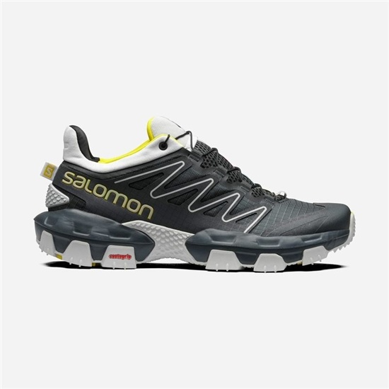 Salomon Xa Pro Street Men's Trail Running Shoes Dark Blue / White | KQDH72693