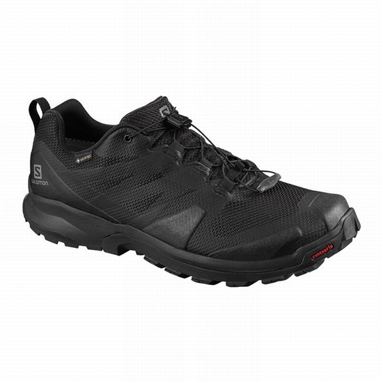 Salomon Xa Rogg Gtx Men's Hiking Shoes Black | RWJE18705