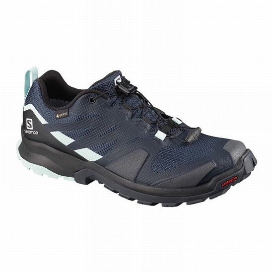 Salomon Xa Rogg Gtx W Women's Trail Running Shoes Navy / Black | GLTN59310