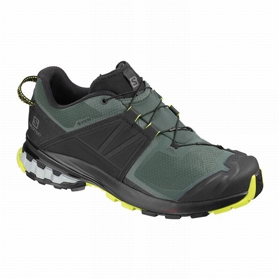 Salomon Xa Wild Gore-tex Men's Trail Running Shoes Black / Rose | NTWV04689