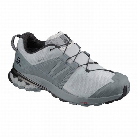 Salomon Xa Wild Gore-tex Men's Trail Running Shoes Grey | RIUA26791