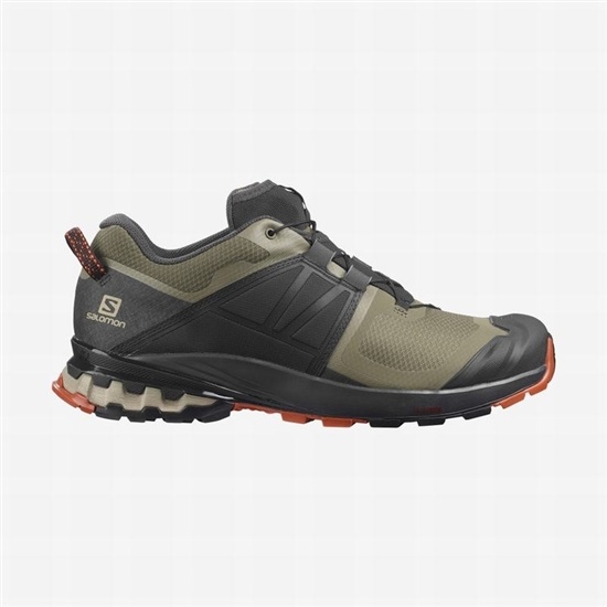 Salomon Xa Wild Men's Trail Running Shoes Olive / Black | SEOL12439