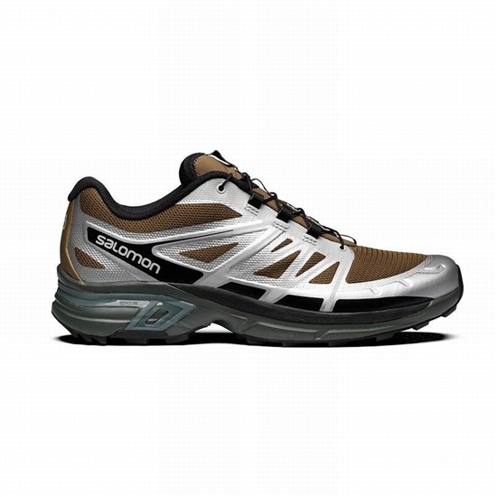 Salomon Xt-wings 2 Men's Trail Running Shoes Silver Metal | EVMO85307
