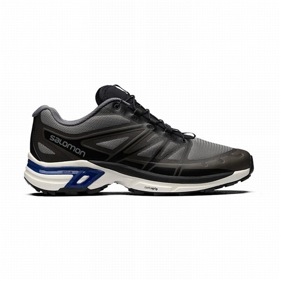 Salomon Xt-wings 2 Men's Trail Running Shoes Grey / Black | OYVI13458